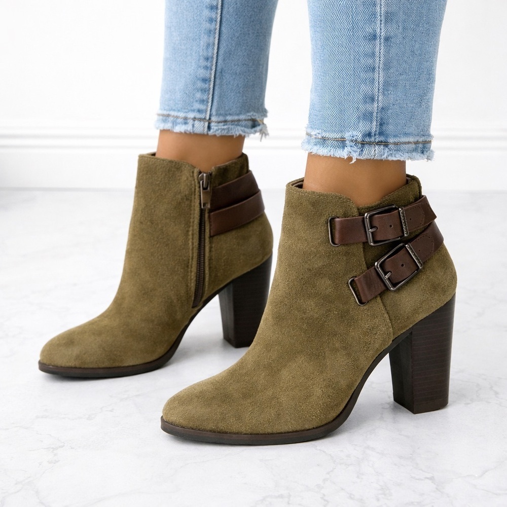 [Gianni Bini] Olive Green Booties